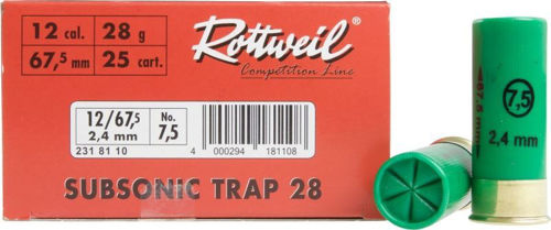 Rottweil Subsonic 28 Trap 12/67,5 2,4Mm