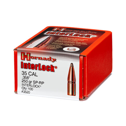 Hornady Traditional Rifle Bullets 35 Cal .358 250 Gr Sp-Rp