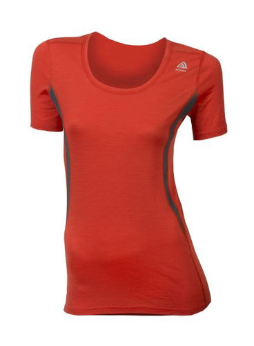 Aclima Lightwool T-Shirt R-Neck Poinciana W/Irong