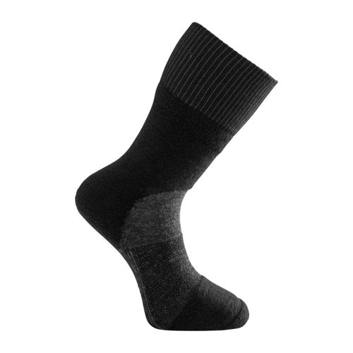 Woolpower Socks Skilled Classic 400 gr Dark Grey/Black 45-48