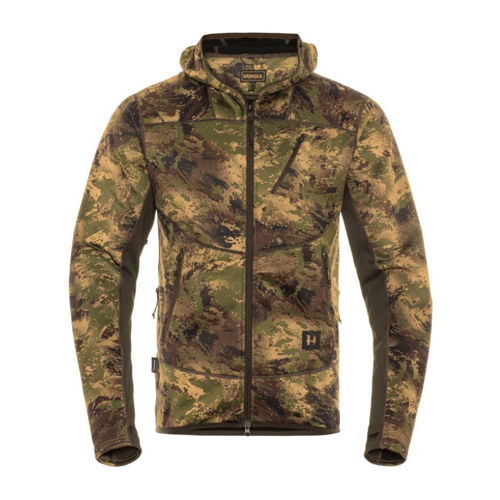 Härkila Deer Stalker Camo Fleece Hoodie AXIS MSP Forest Green