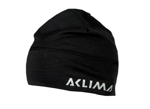 Aclima Lightwool BEANIE ONE-SIZE Black