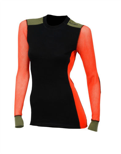 Aclima Woolnet Hiking Crew Neck Woman Jb/Poinc/Cap