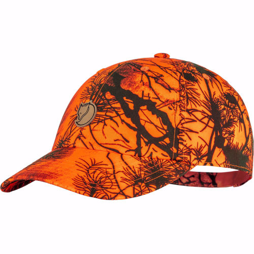 Fjällräven Lappland Camo Cap Orange Camo S/M