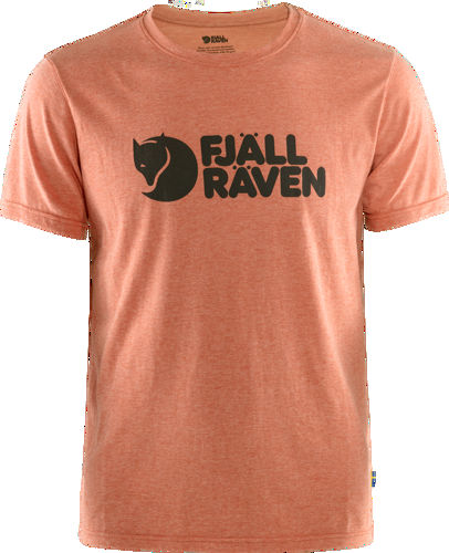 Fjällräven Logo T-shirt M Rowan Red - Melange