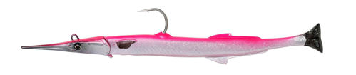 Savage Gear 3D Needlefish Pulsetail 2+1 14cm 12g Pink Silver