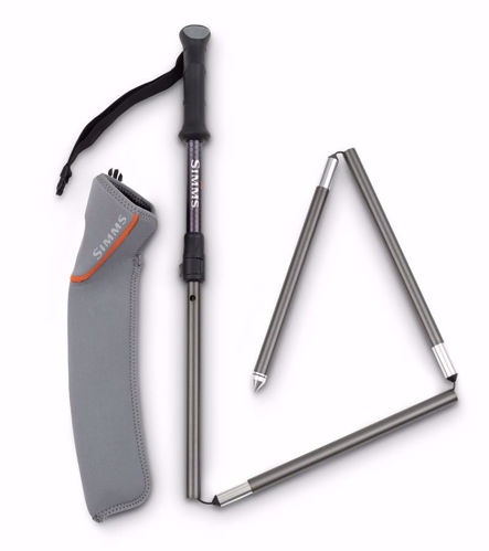 Simms Wading Staff Dark Gunmetal