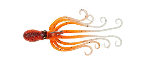 Savage Gear 3D Octopus 300g 22cm UV Orange Glow