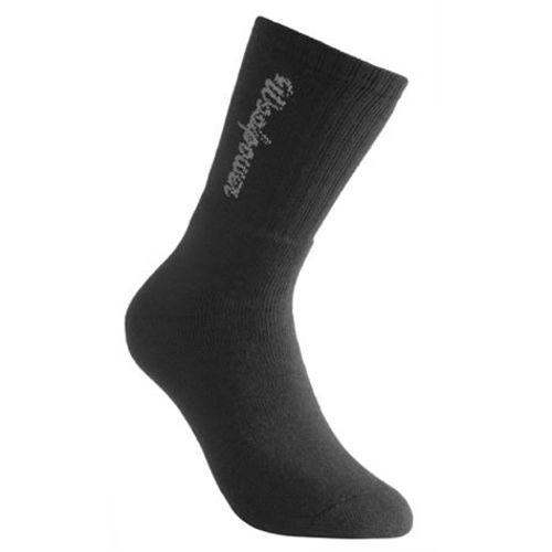 Woolpower Socks 3Pk Logo 400 gr BLACK