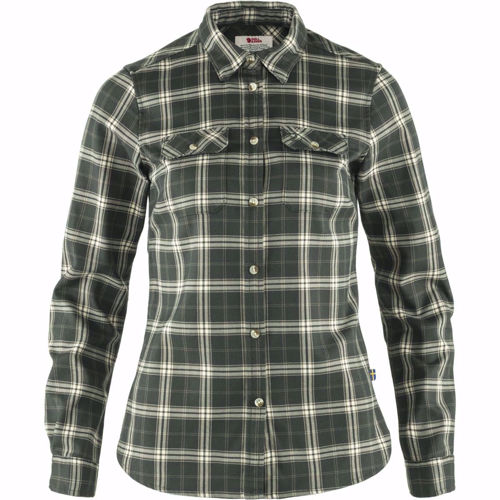 Fjällräven Fjällglim Stretch Shirt LS W Deep Forest