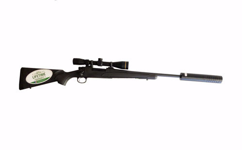 Remington 700 ADL 6,5x55 med kikkert og demper