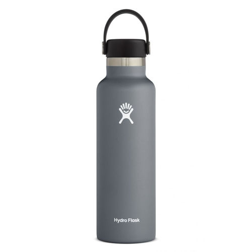 Hydro Flask 21oz Standard Mouth Flex Cap Stone - Grå