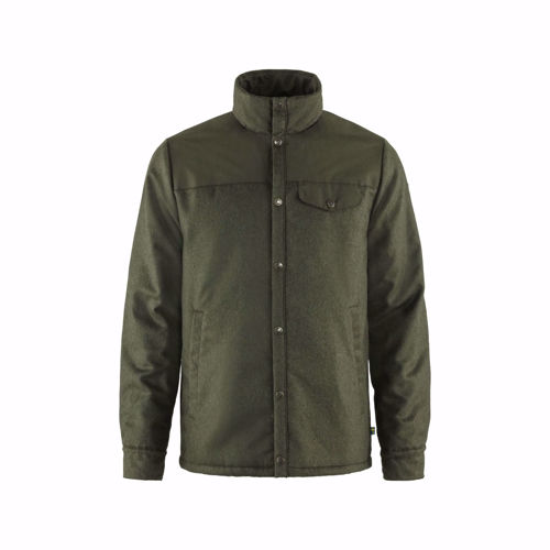 Fjällräven Canada Wool Padded Jacket Navy