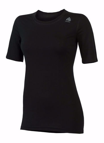 Aclima Light Wool T-SHIRT CLASSIC WOMAN JetBlack