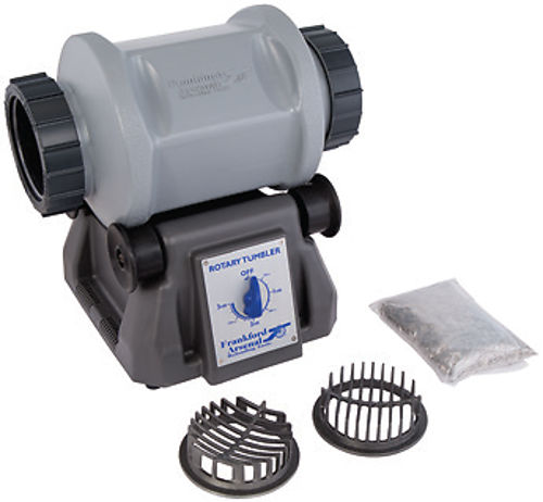 Frankford Rotary Tumbler kit 7L, 220V Hylsetrommel Stainless Steel