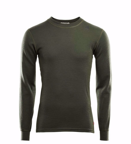Aclima Warmwool Crew Neck Man Olive Night