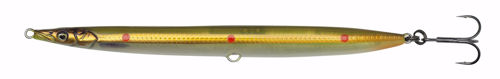 Savage Gear Sandeel Pencil 9cm 13g Sinking Motoroil Copper red Dots UV