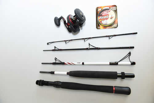 Penn Travel 5-delt Havfiskesett 30LB