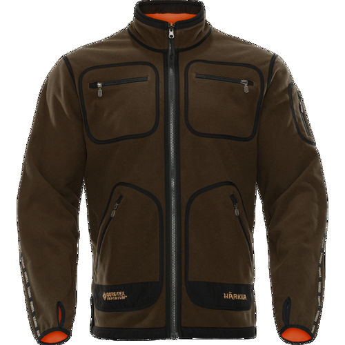 Härkila Kamko fleece Hunting Green/Orange Blaze