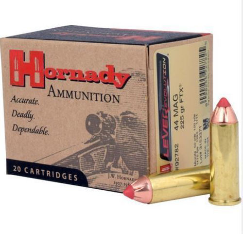 Hornady Leverevolution 44 Mag 225 Gr Ftx Lvrev