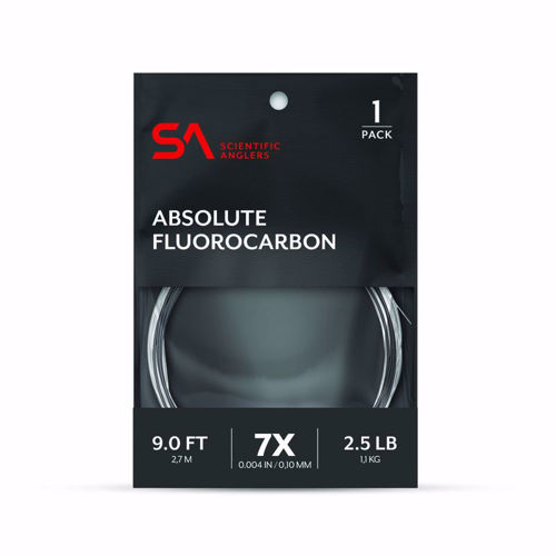 SA Absolute Fluorocarbon Leader 9` 0x 0,28mm