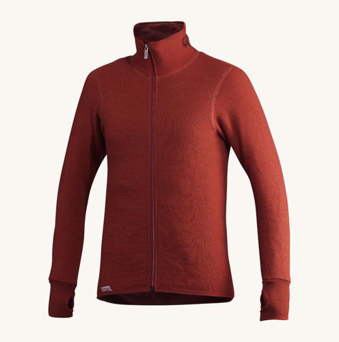 Woolpower Full Zip Jacket 400 gr Autumn Red L