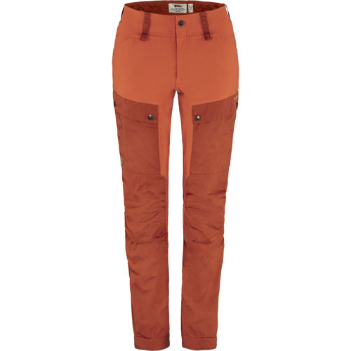 Fjällräven Keb Trousers Curved W Cabin Red - Rowan Red