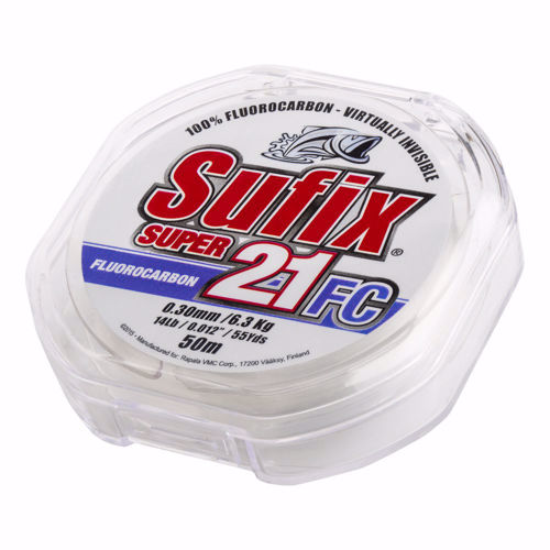 SUFIX Super 21 Fluorocarbon Clear 50 m 0,40mm