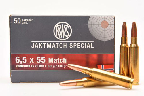Rws 6,5X55 Match 6,5GR 850M/s*