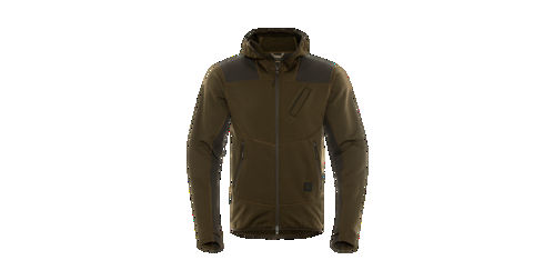 Härkila Deer Stalker Fleece Hoodie Willow Green/Shadow Brown