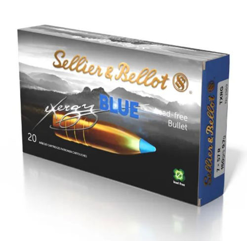 Sellier & Belliot 7x57R 150gr eXergy Blue TXRG