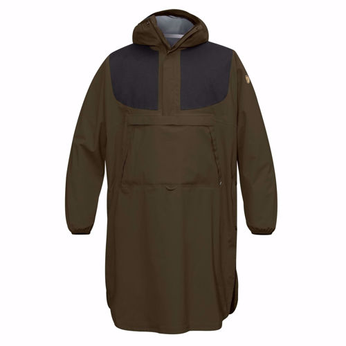 Fjällräven lappland Eco-Shell poncho Dark Olive
