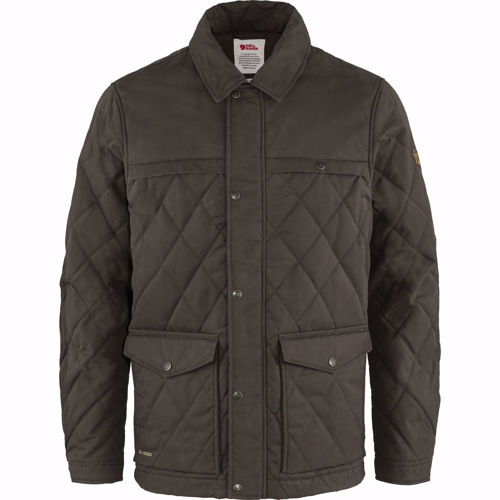 Fjällräven Övik Wool Padded Jacket Dark Olive S