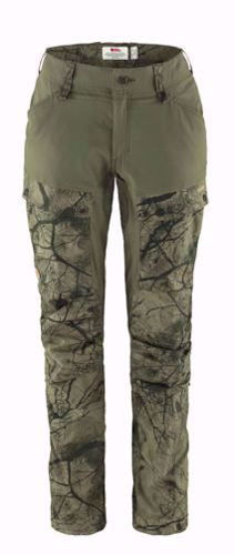 Fjällräven Keb Trousers Curved W Green Camo-Laurel Green