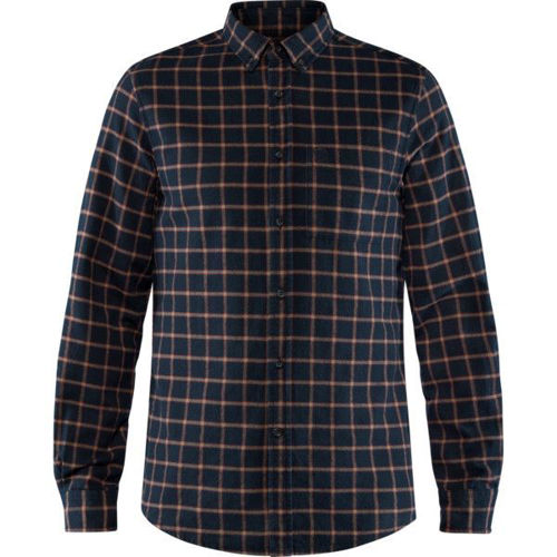 Fjällräven Övik Flannel Shirt M Dark Navy