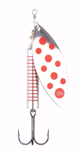 Ron Thompsen Salmon Spinner 30g Silver/Red
