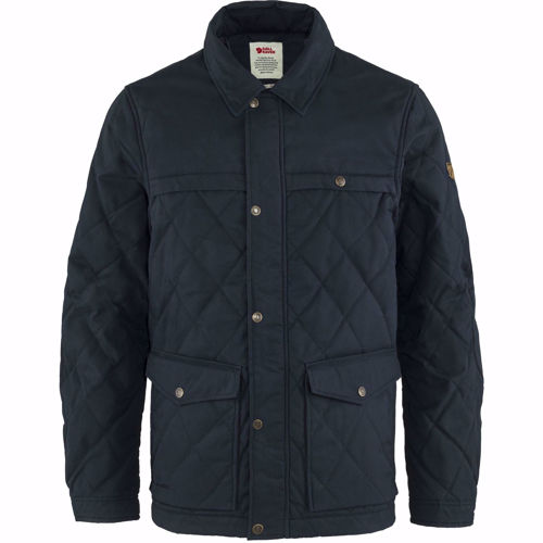Fjällräven Övik Wool Padded Jacket Dark Navy