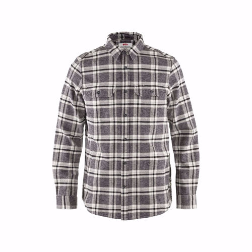 Fjällräven Övik Heavy Flannel Shirt M Dark Grey XXL