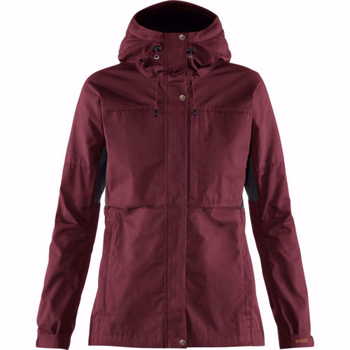 Fjällräven Kaipak Jacket W Dark Garnet-Dark grey L