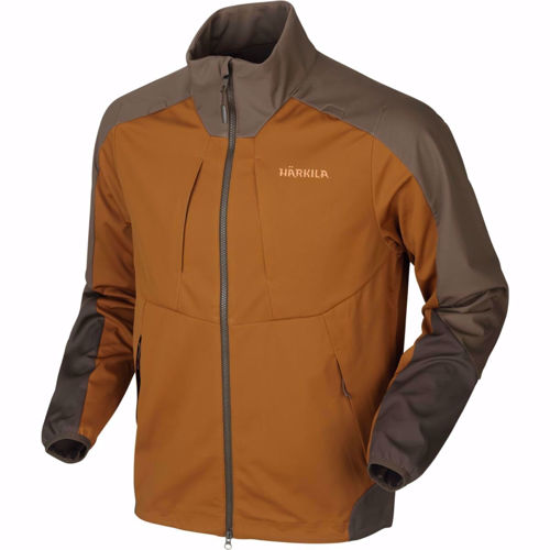 Härkila Magni Fleece Jakke Rustique Clay/Shadow Brown L