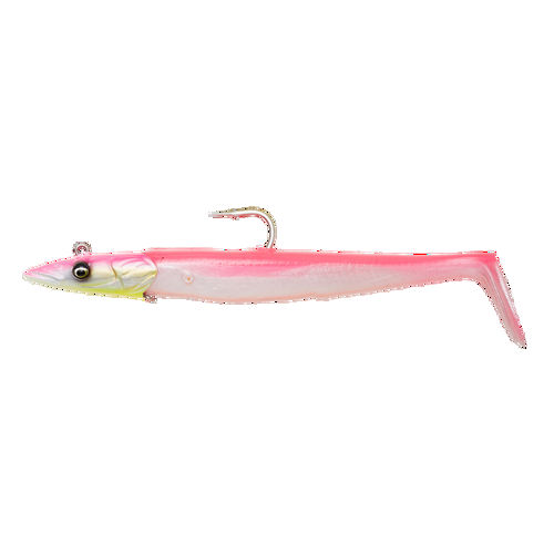 SG SANDEEL V2 12CM 22G SINKING PINK PEARL SILVER 2+1