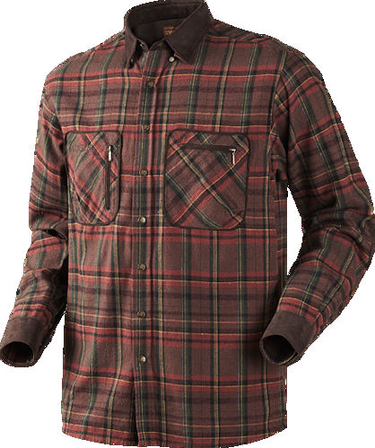 Härkila Pajala skjorte red check