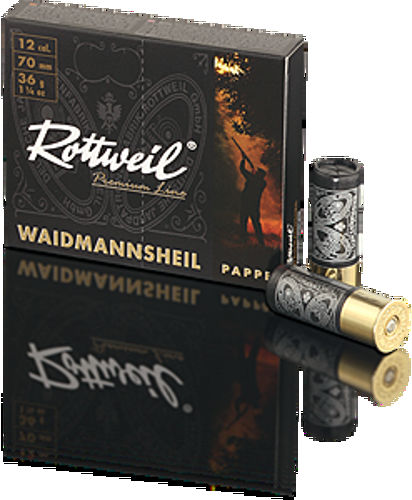 Rottweil Waidmannsheil Pappe 12/70 36G Us.1/No.BB 4,0Mm 10pk