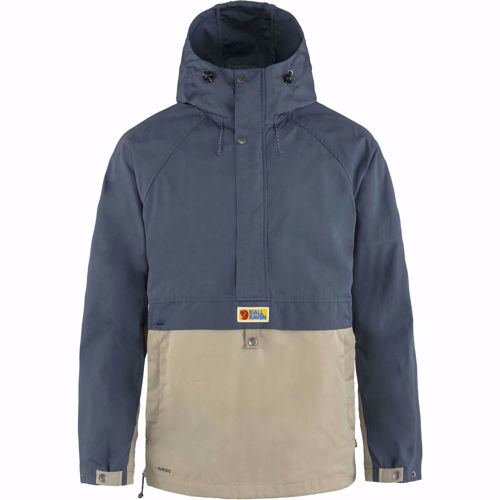 Fjällräven Vardag Anorak Uncle Blue - Sand Stone
