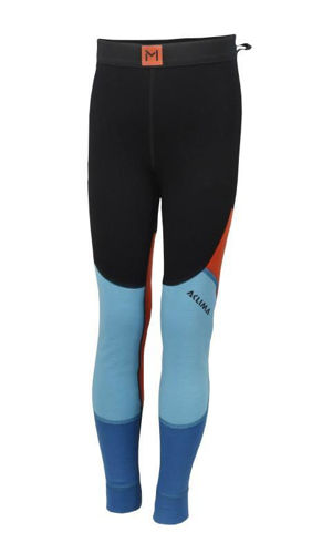 Aclima Lars Monsen Anárjohka Longs Jr Black/River&Sapphire Blue/Poinciana