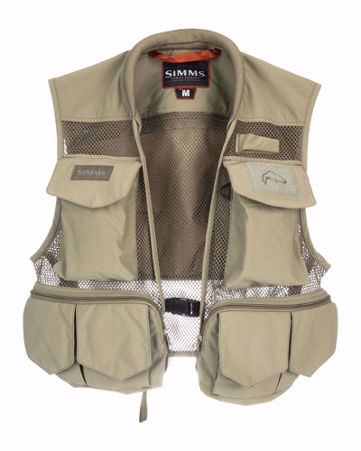 Simms Tributary Vest Tan