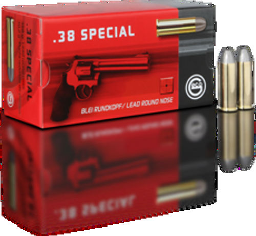 Geco .38 Special Bleiges Lead Round Nose 158gr
