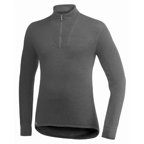 Woolpower Zip Turtleneck 200 gr GREY