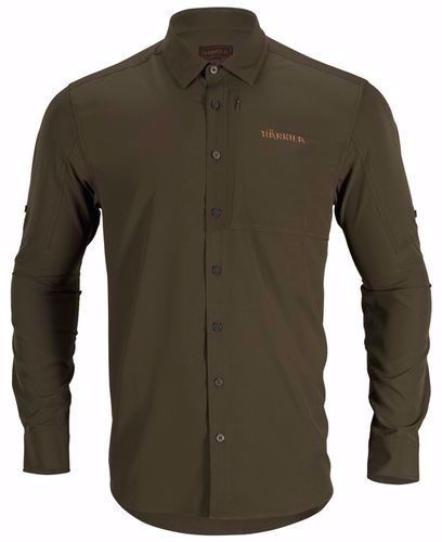Härkila Trail L/S Skjorte Willow Green