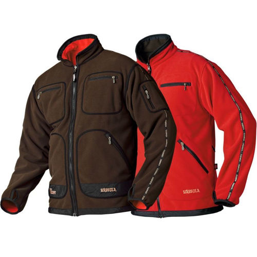 Härkila Kamko fleece Brown/red XL